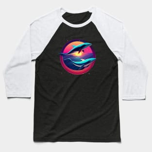 Two whales in love Baseball T-Shirt